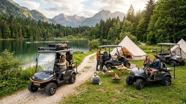 Améliorez votre expérience de camping avec des voiturettes électriques